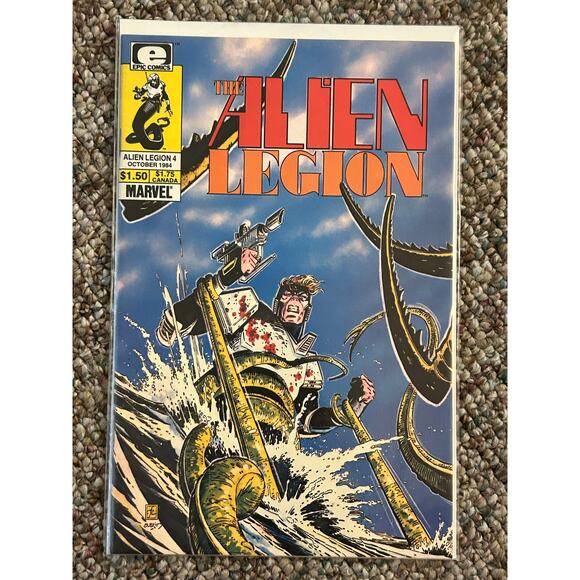 Alien Legion #1, 2, 4 (1984 Epic) Lot of 3 - Picture 2 of 4
